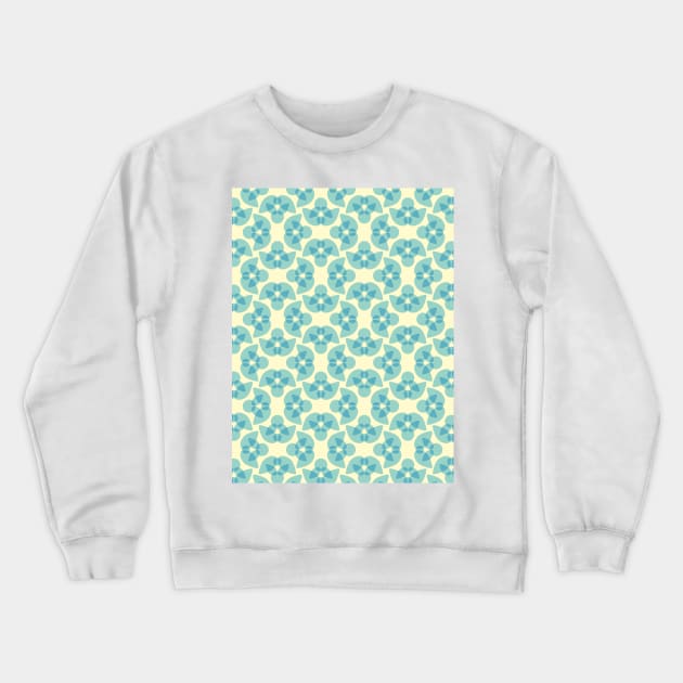 Traditional Flower Pattern Crewneck Sweatshirt by Tobe_Fonseca